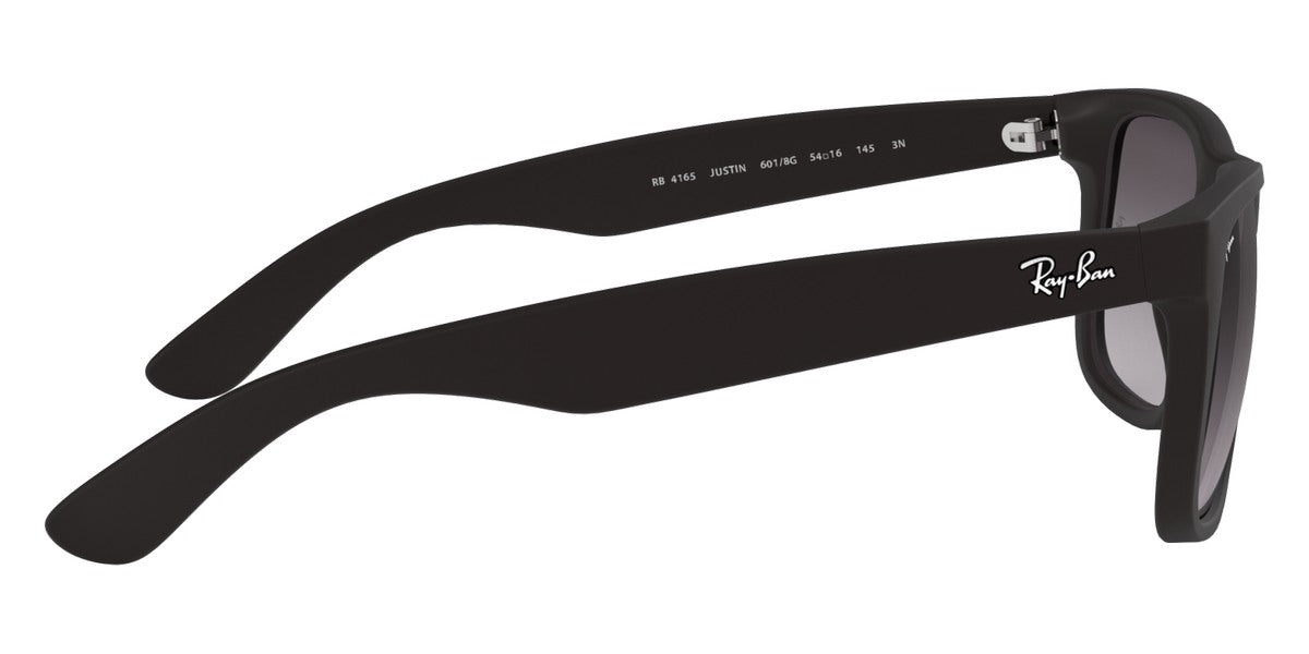 RAY-BAN SUNGLASSES JUSTIN - RB4165 601/8G 51 - Rubber Black