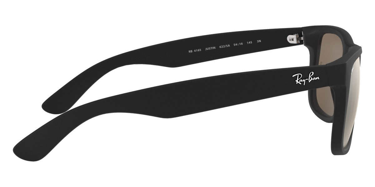 RAY-BAN SUNGLASSES JUSTIN - RB4165 622/5A 51 - Rubber Black