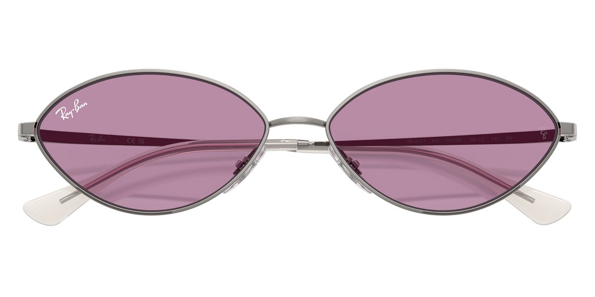 RAY-BAN SUNGLASSES KAI - RB3757 004/69 56 - Gunmetal