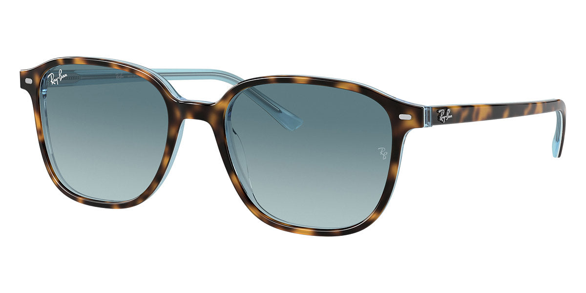 RAY-BAN SUNGLASSES LEONARD - RB2193 13163M 53 - Havana On Light Blue
