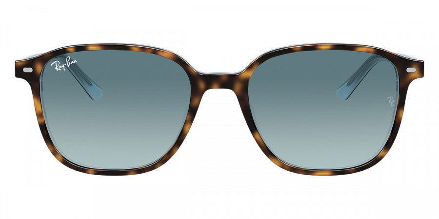 RAY-BAN SUNGLASSES LEONARD - RB2193 13163M 53 - Havana On Light Blue