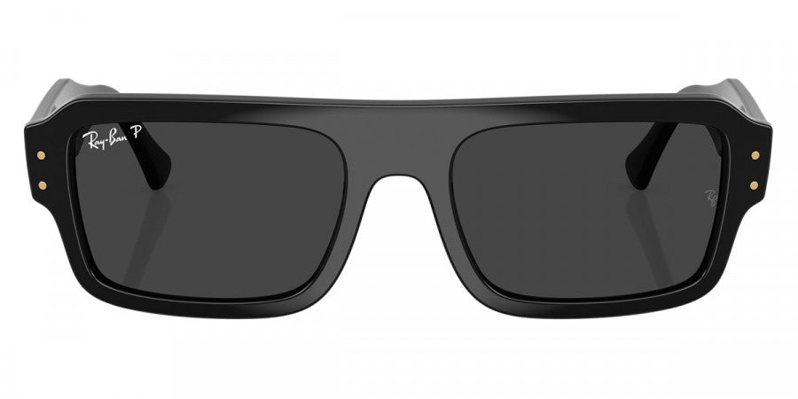 RAY-BAN SUNGLASSES LUKAS - RB4454 667748 56 - Black