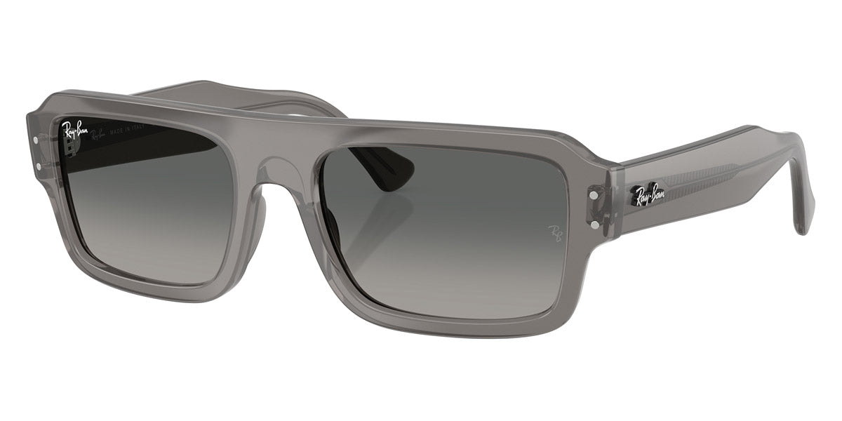 RAY-BAN SUNGLASSES LUKAS - RB4454 680571 56 - Transparent Gray