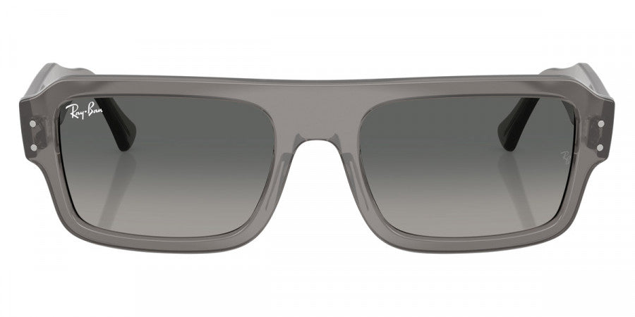 RAY-BAN SUNGLASSES LUKAS - RB4454 680571 56 - Transparent Gray