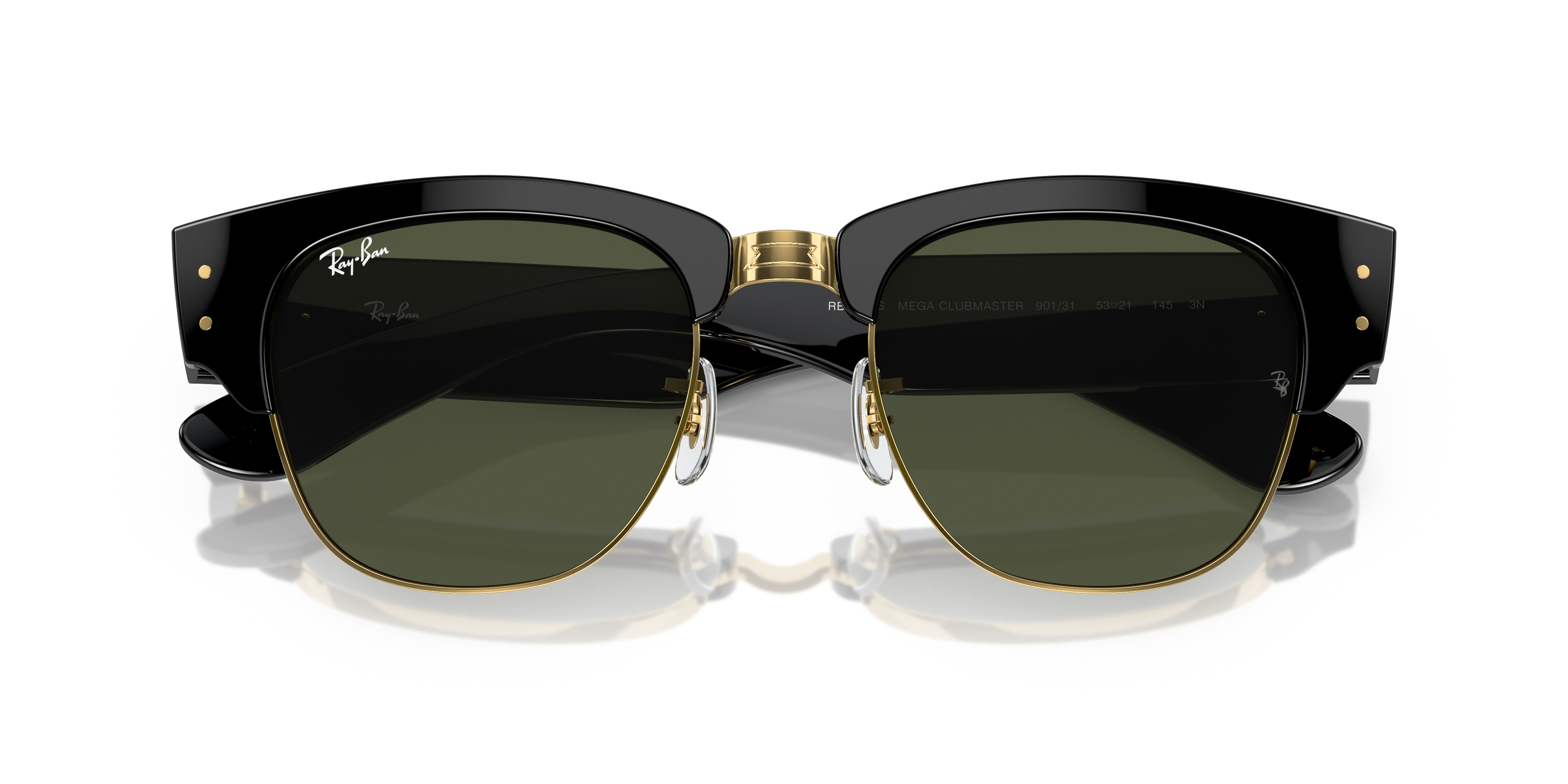 RAY-BAN SUNGLASSES MEGA CLUBMASTER - RB0316S 901/31 50