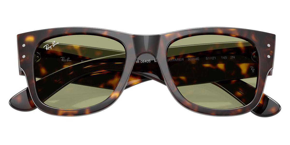 RAY-BAN SUNGLASSES MEGA WAYFARER - RB0840S 902/4E 51 - Havana