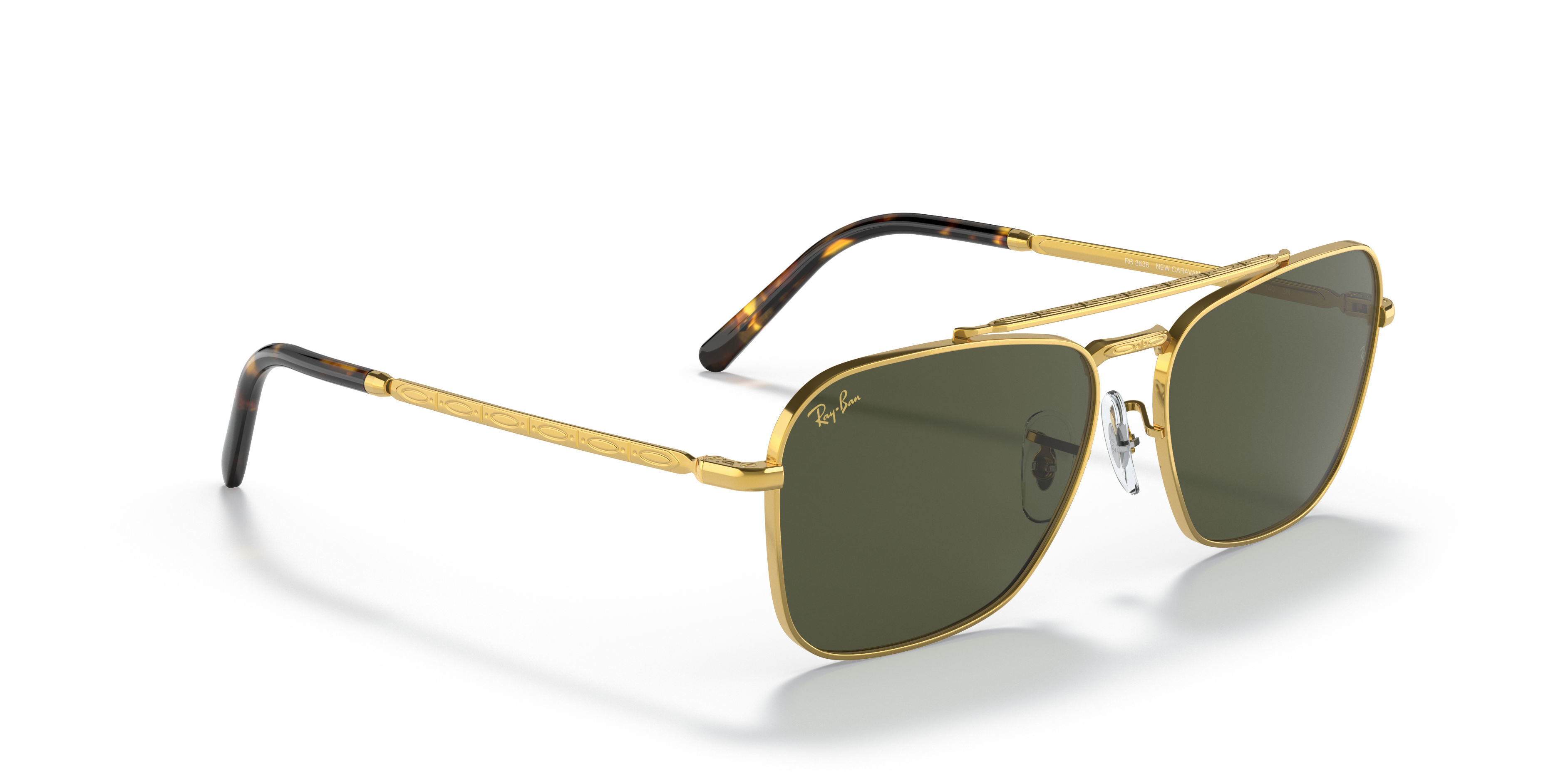 RAY-BAN SUNGLASSES NEW CARAVAN - RB3636 919631 58