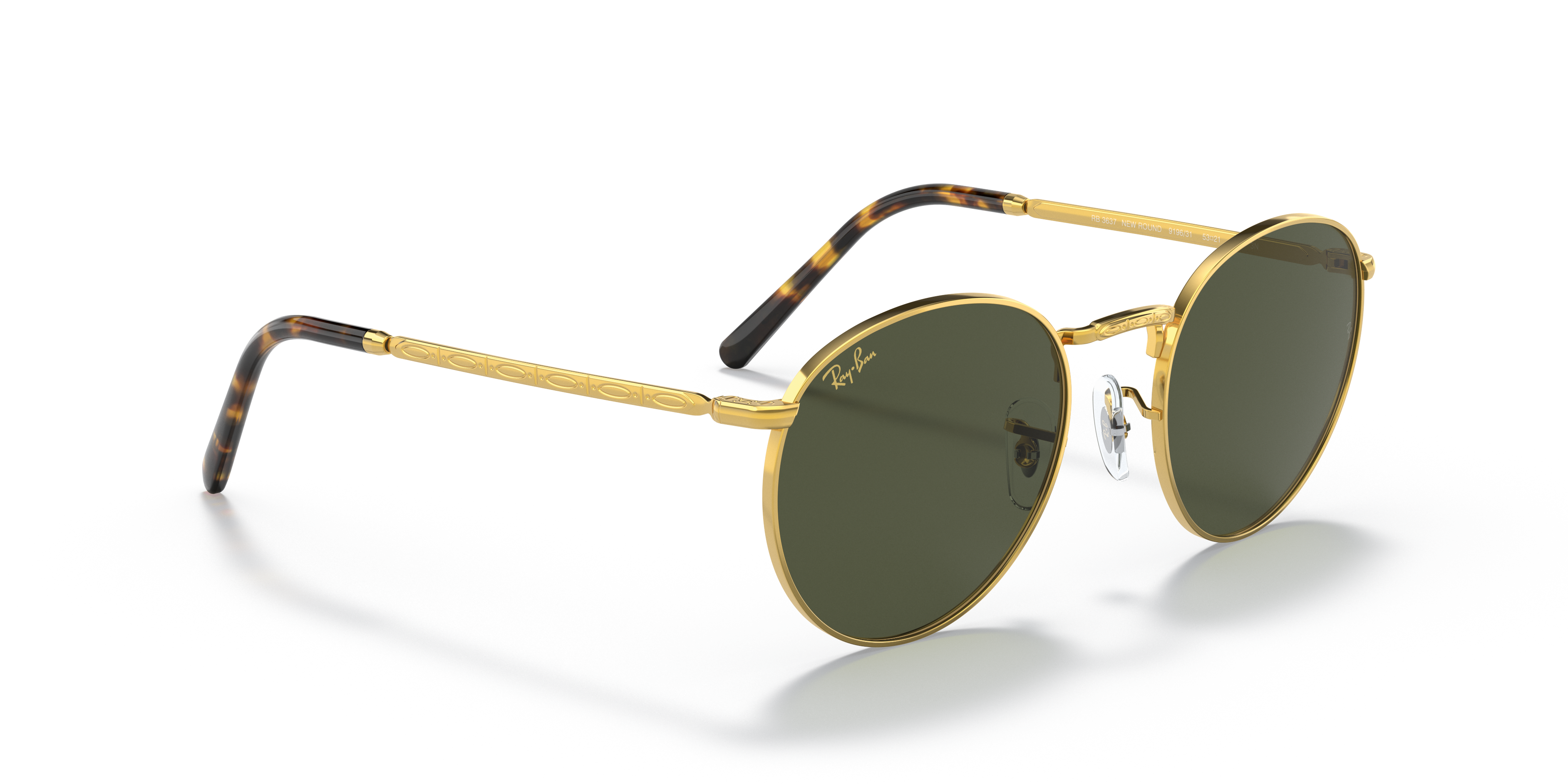 RAY-BAN SUNGLASSES NEW ROUND - RB3637 919631 50