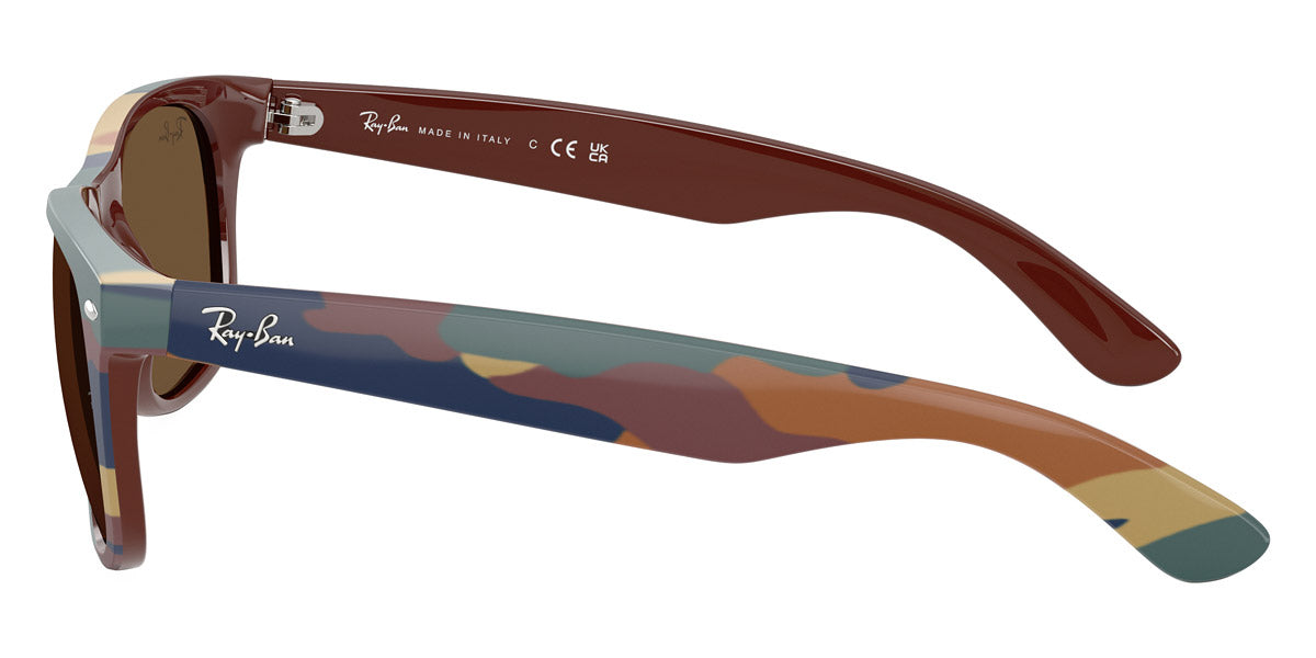 RAY-BAN SUNGLASSES NEW WAYFARER - RB2132 682533 55 - Brown and Blue Camouflage