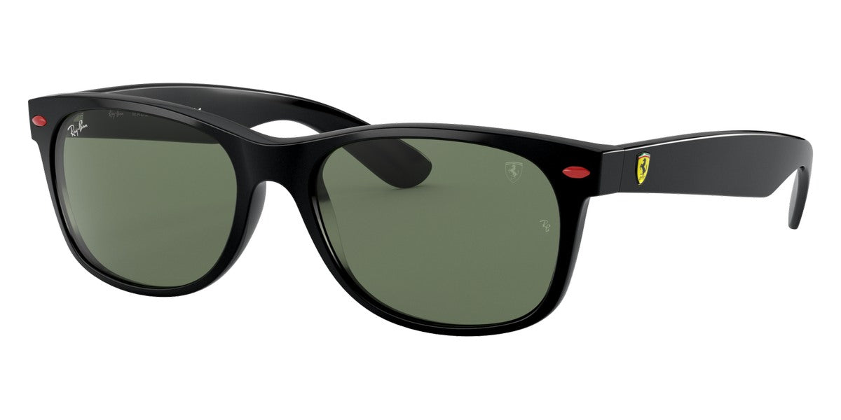 RAY-BAN SUNGLASSES NEW WAYFARER SCUDERIA FERRARI - RB2132M F60131 55 - Black