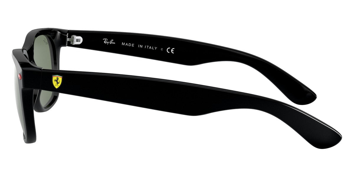 RAY-BAN SUNGLASSES NEW WAYFARER SCUDERIA FERRARI - RB2132M F60131 55 - Black