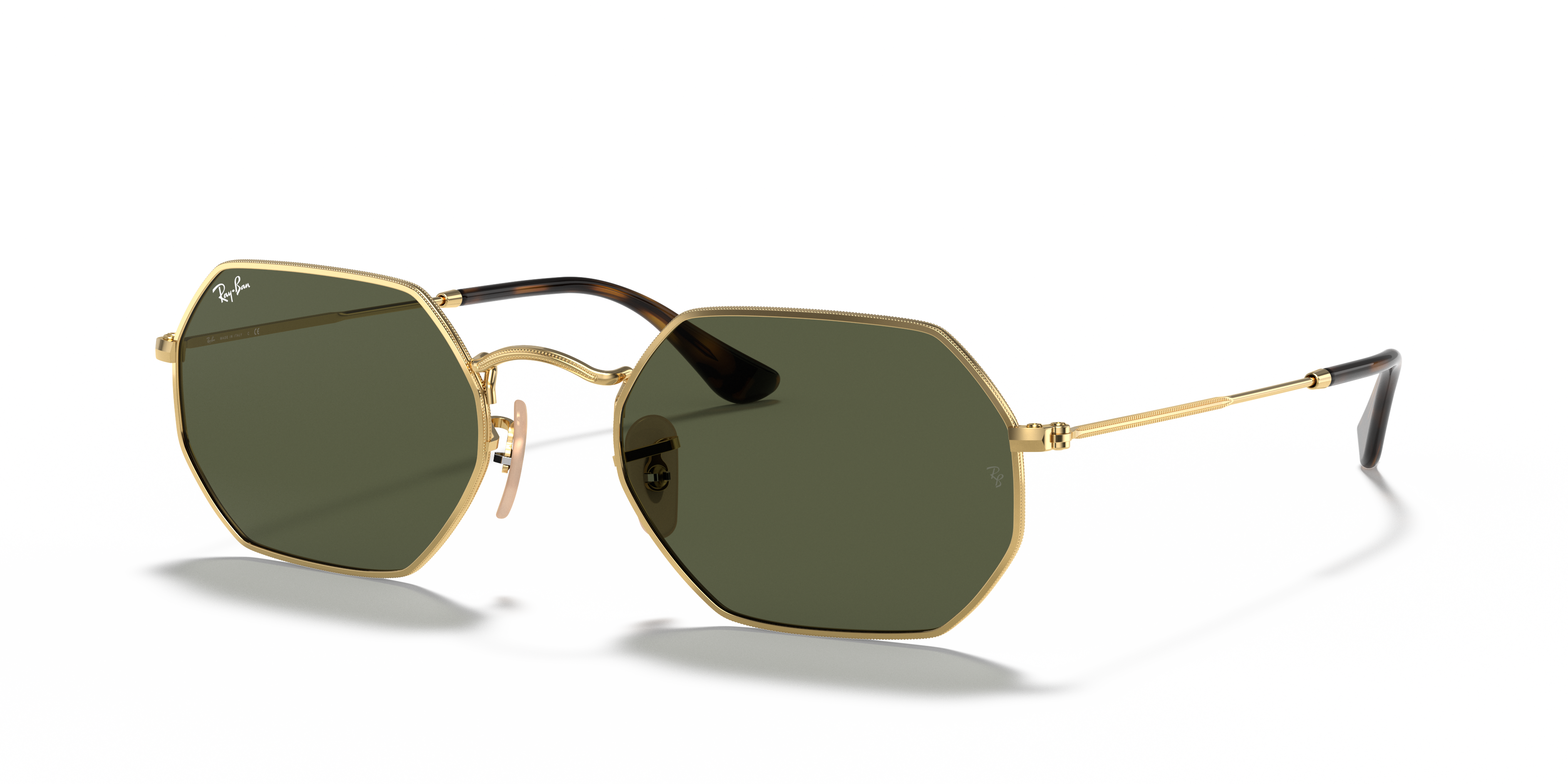RAY-BAN SUNGLASSES OCTAGONAL - RB3556N 001 53