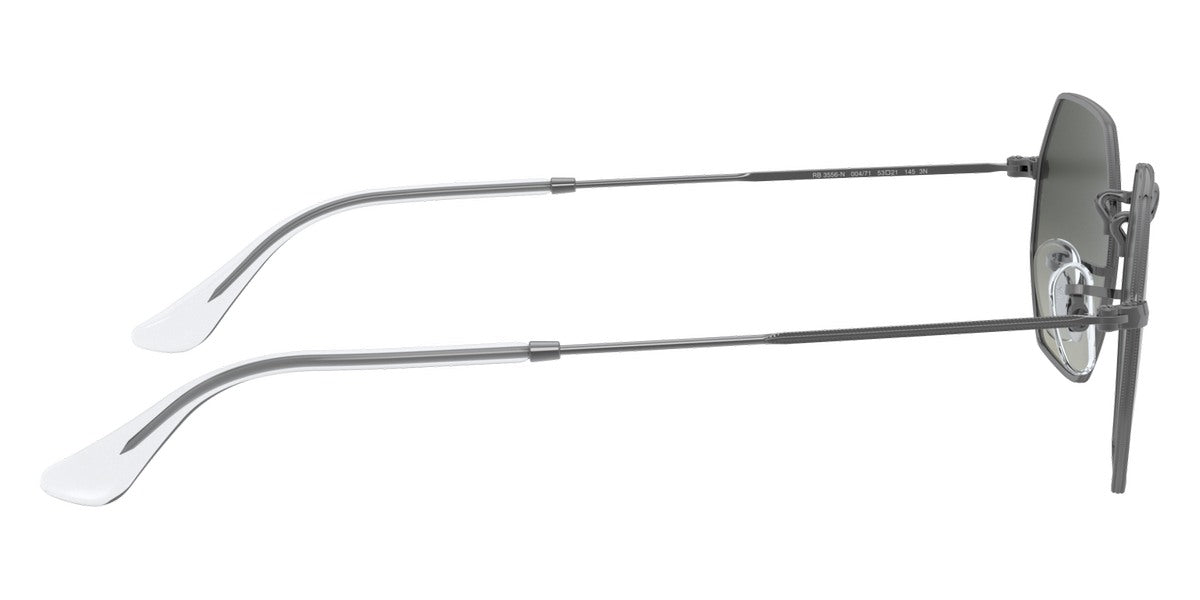 RAY-BAN SUNGLASSES OCTAGONAL - RB3556N 004/71 53 - Gunmetal