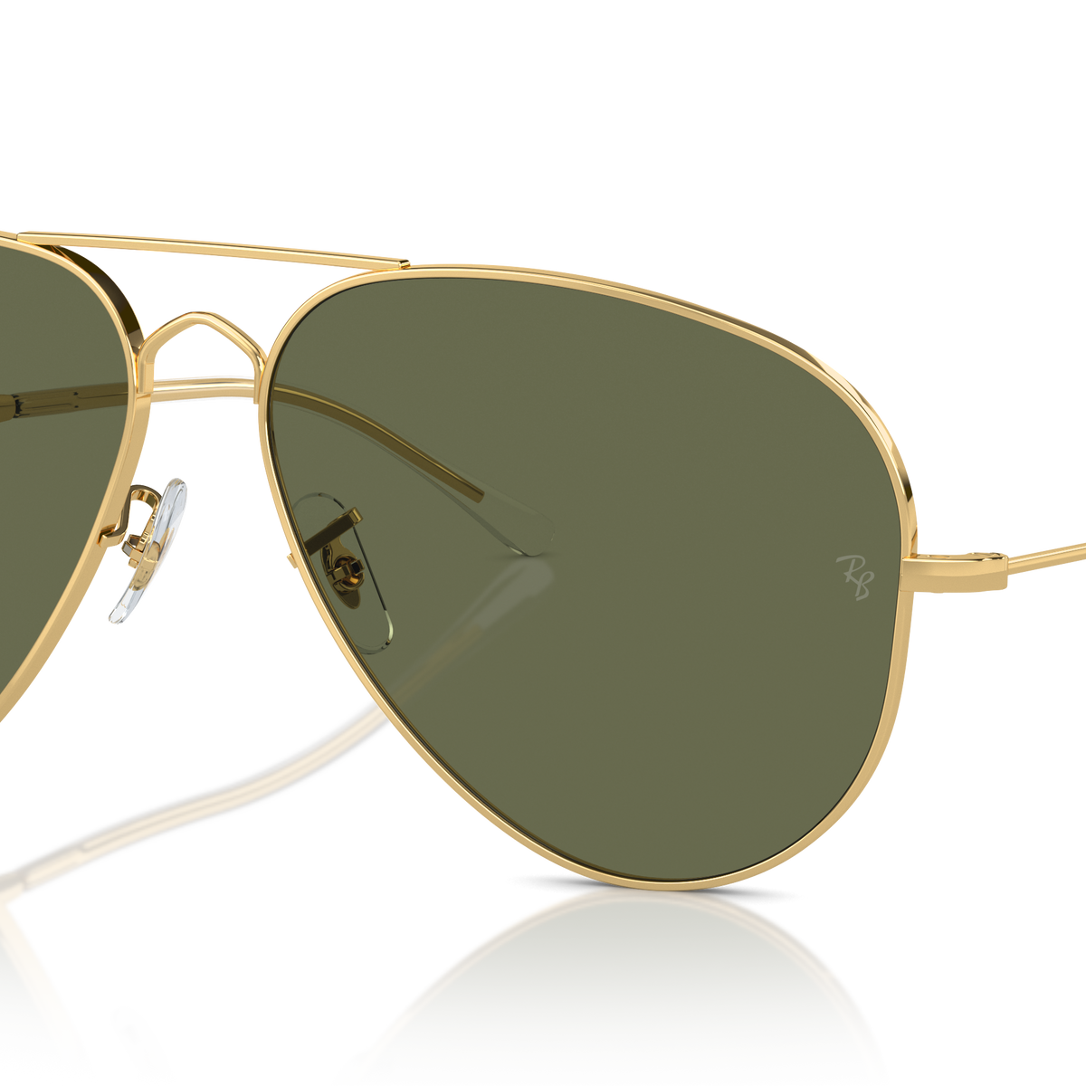 RAY-BAN SUNGLASSES OLD AVIATOR - RB3825 001/58 58