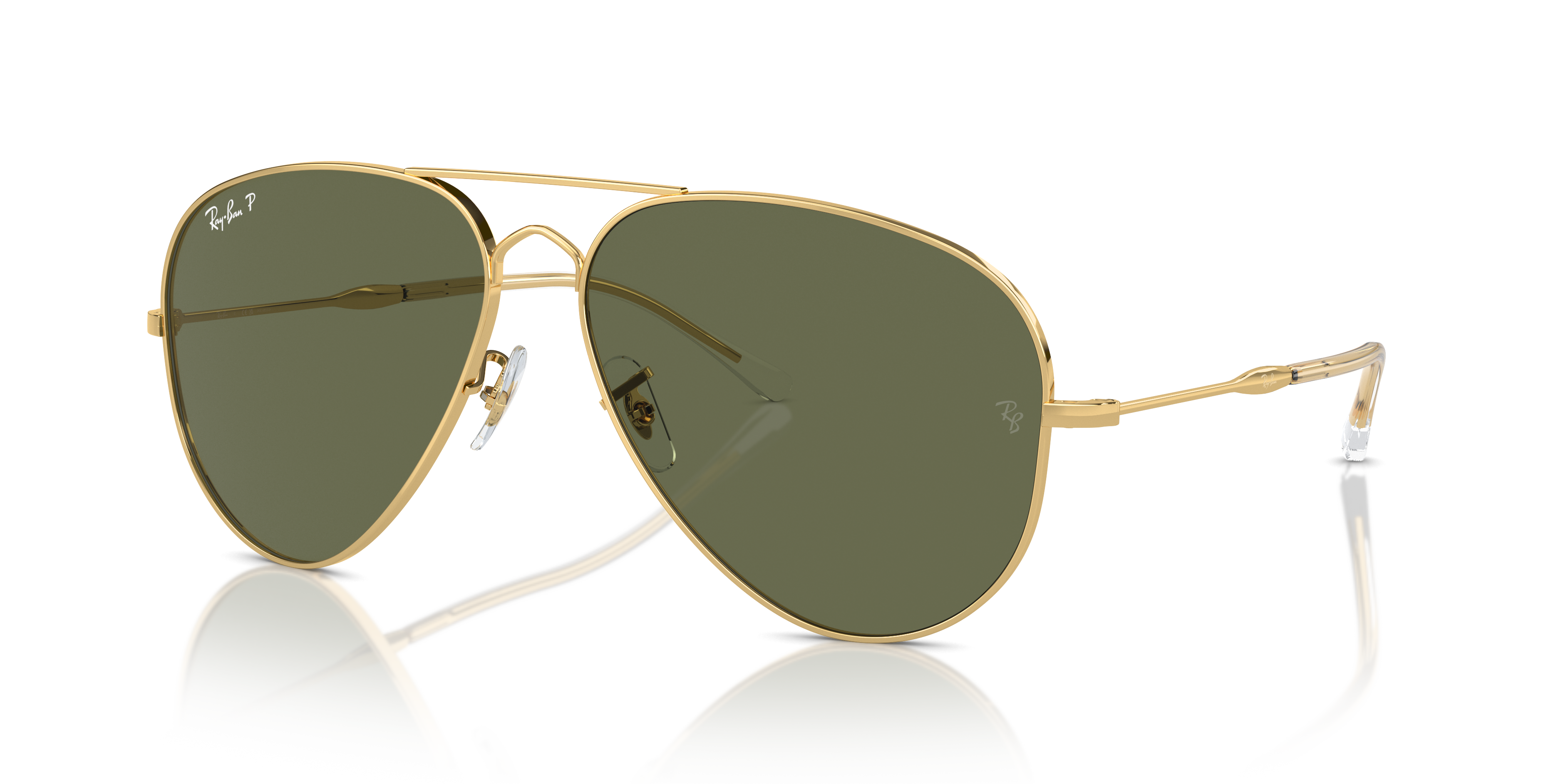RAY-BAN SUNGLASSES OLD AVIATOR - RB3825 001/58 58