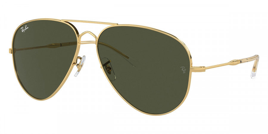RAY-BAN SUNGLASSES OLD AVIATOR - RB3825 Gold