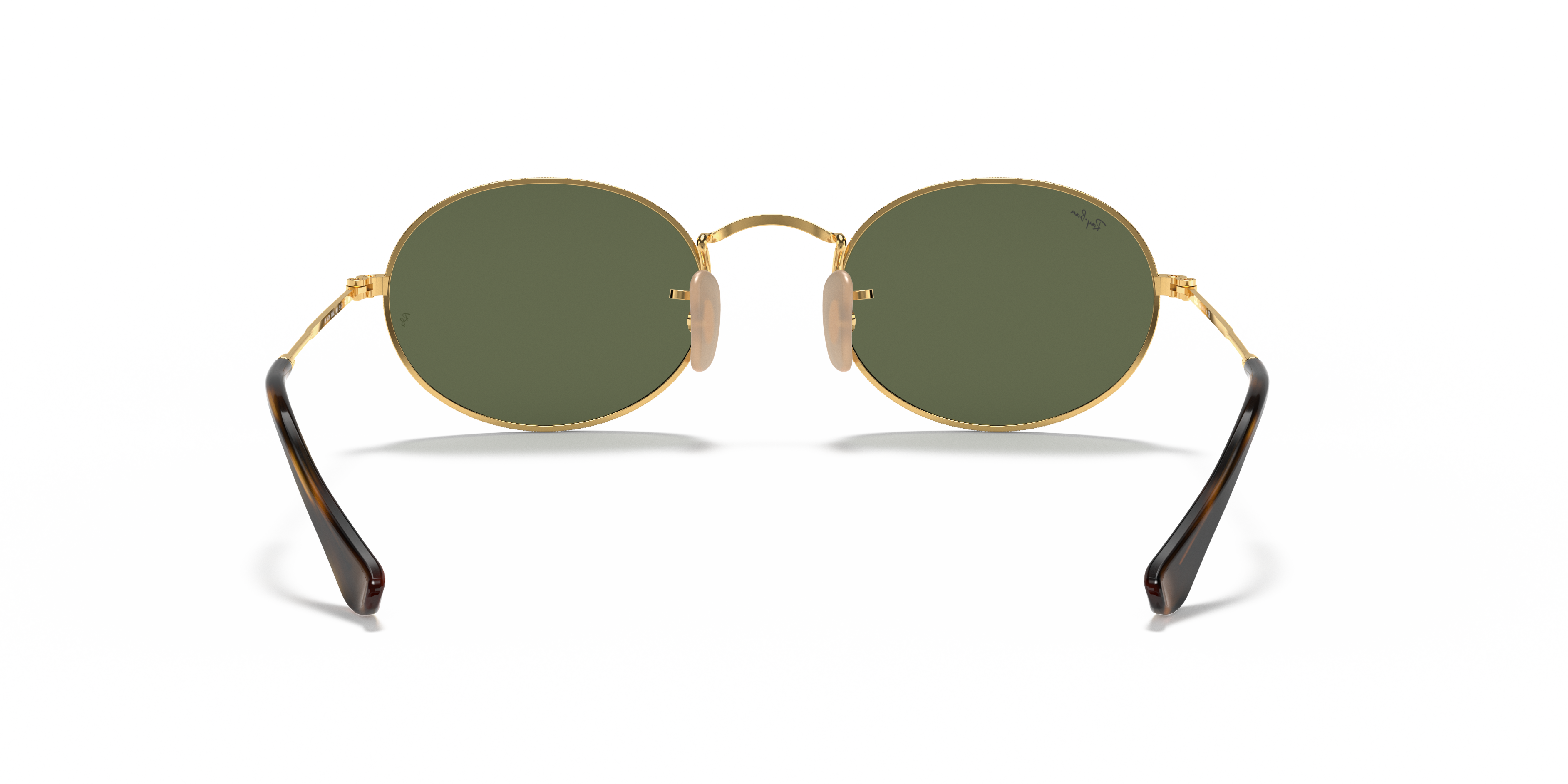 RAY-BAN SUNGLASSES OVAL FLAT - RB3547N 001 51
