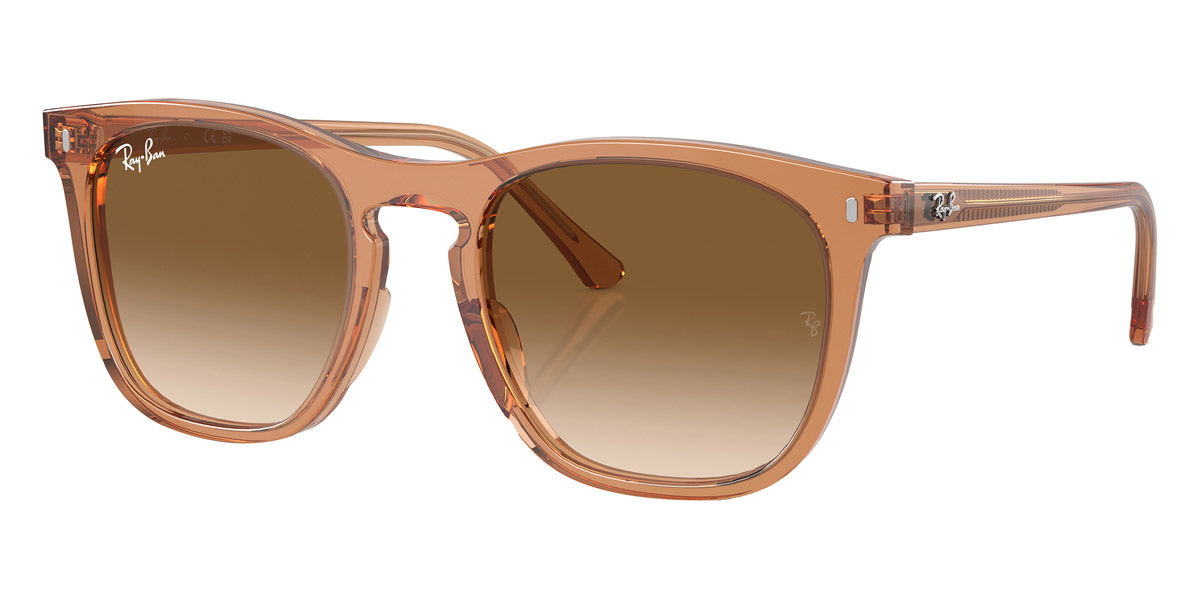 RAY-BAN SUNGLASSES - RB2210 676451 53 - Transparent Brown