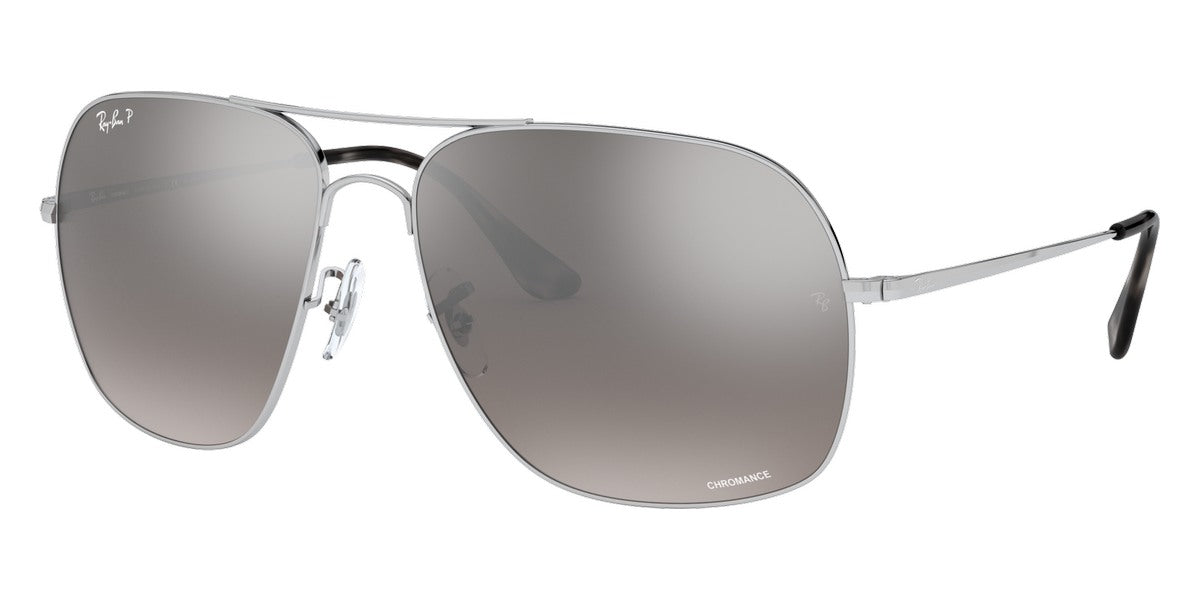 RAY-BAN SUNGLASSES - RB3587CH 003/5J 61 - Silver