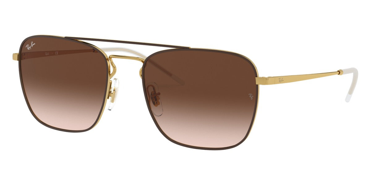 RAY-BAN SUNGLASSES - RB3588 905513 55 - Brown On Arista