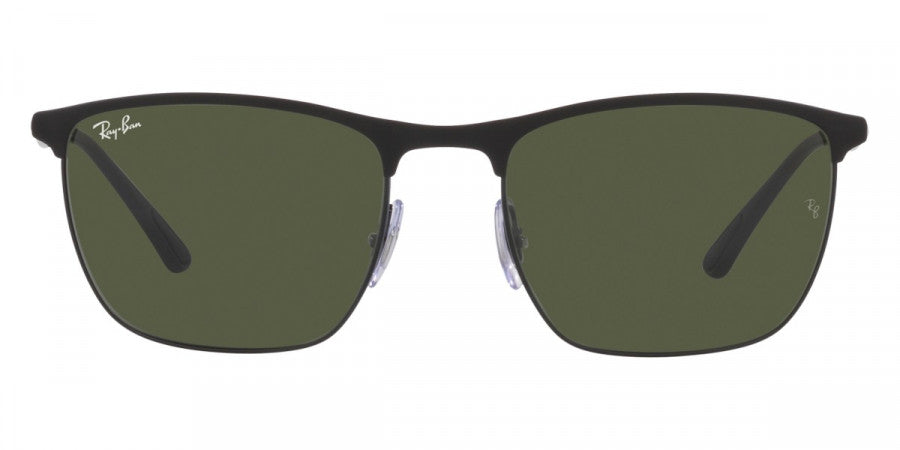 RAY-BAN SUNGLASSES - RB3686 186/31 57 - Matte Black on Black