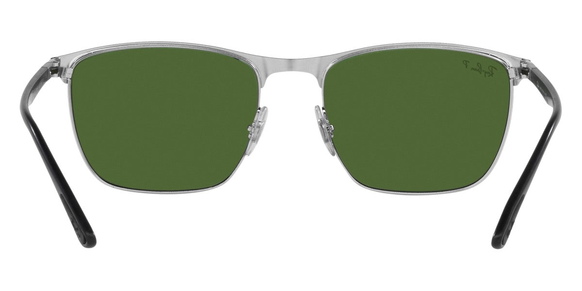 RAY-BAN SUNGLASSES - RB3686 9144P1 57 - Black on Silver