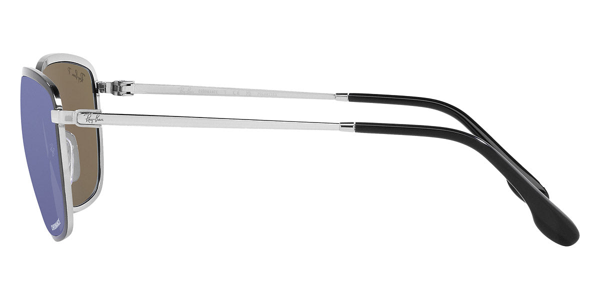 RAY-BAN SUNGLASSES - RB3705 91444L 60 - Black on Silver