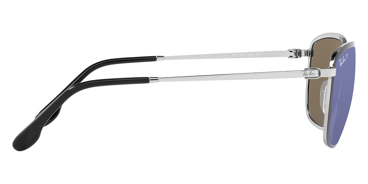 RAY-BAN SUNGLASSES - RB3705 91444L 60 - Black on Silver