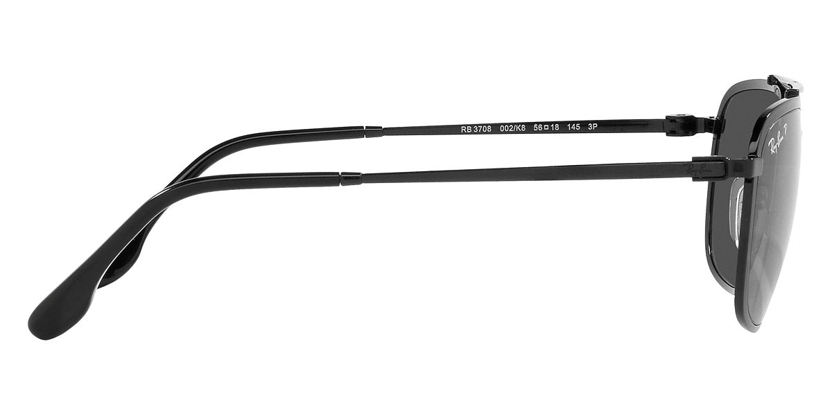 RAY-BAN SUNGLASSES - RB3708 002/K8 59 - Black