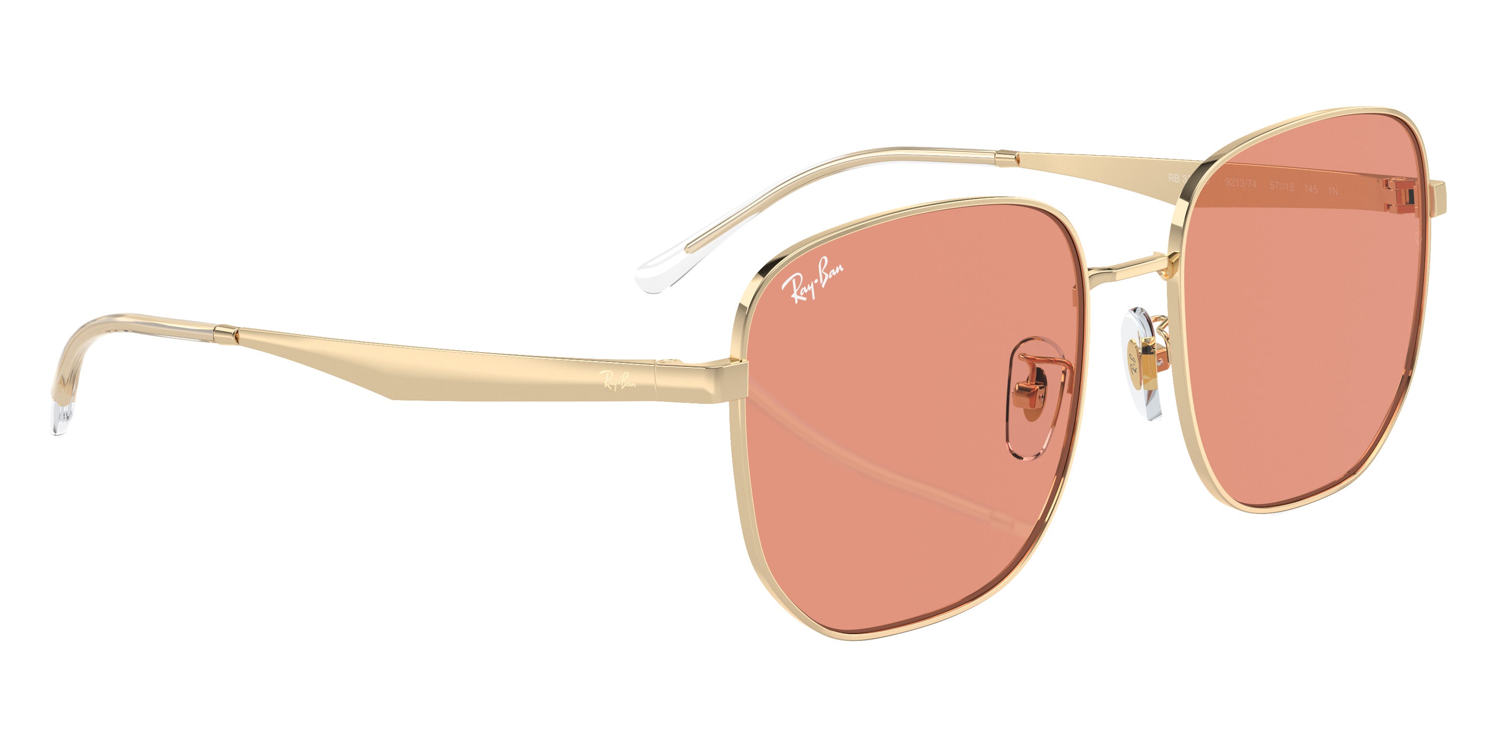 RAY-BAN SUNGLASSES - RB3713D 921374 57 - Pale Gold