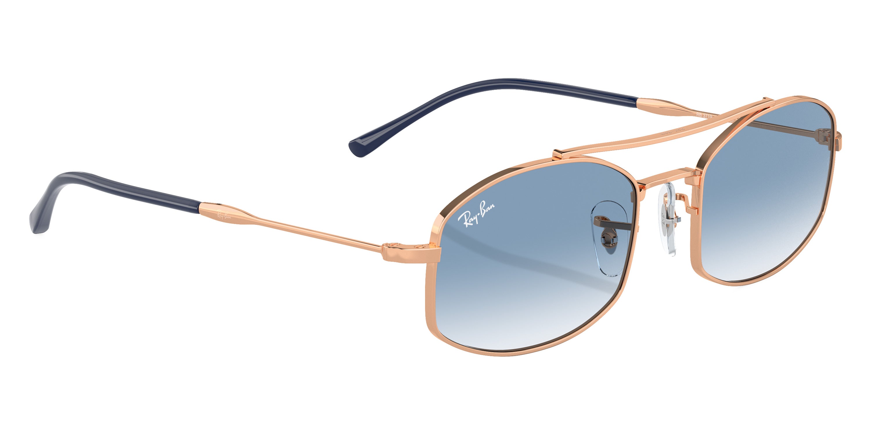 RAY-BAN SUNGLASSES - RB3719 92623F 51 - Rose Gold