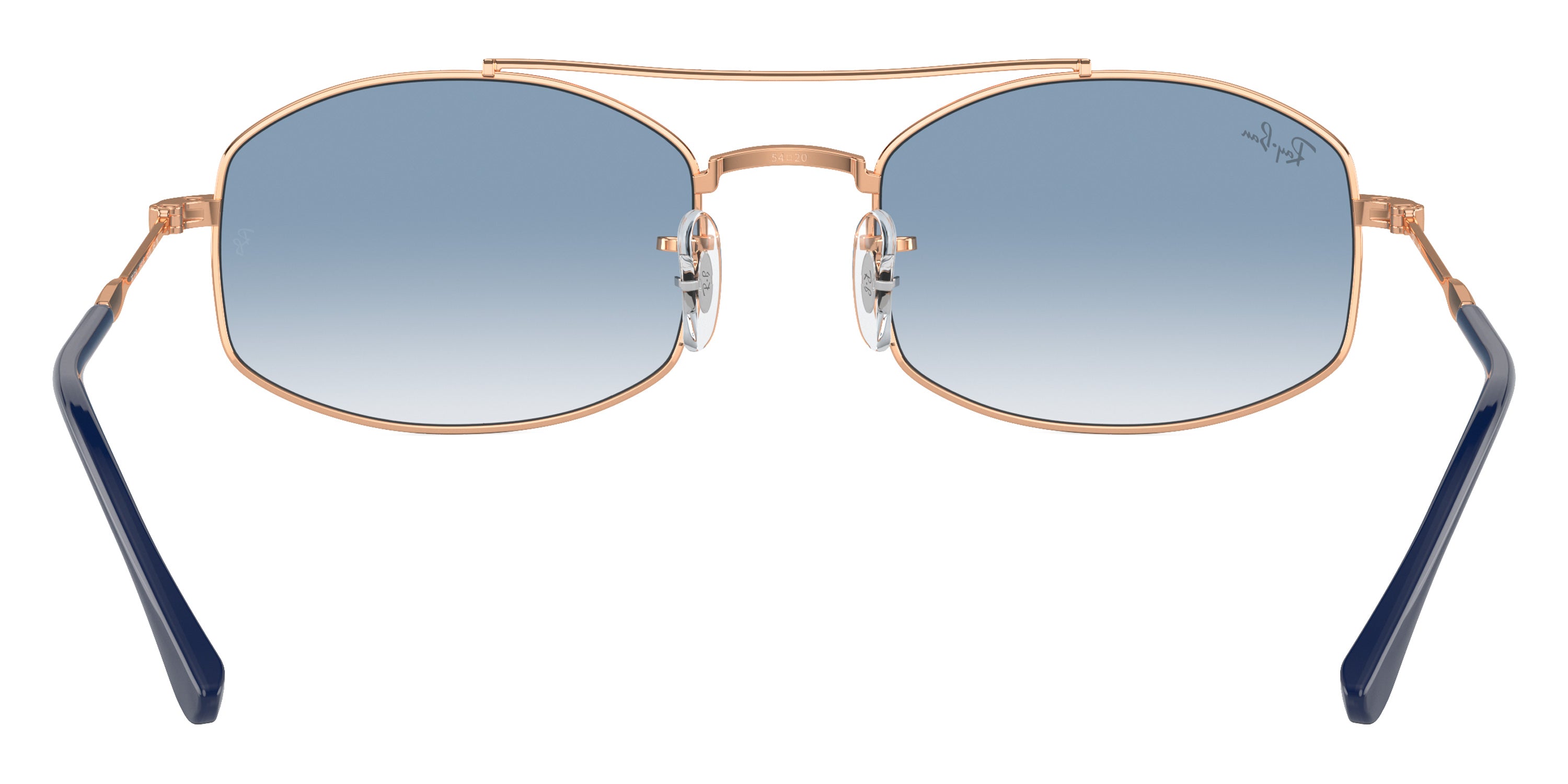 RAY-BAN SUNGLASSES - RB3719 92623F 54 - Rose Gold