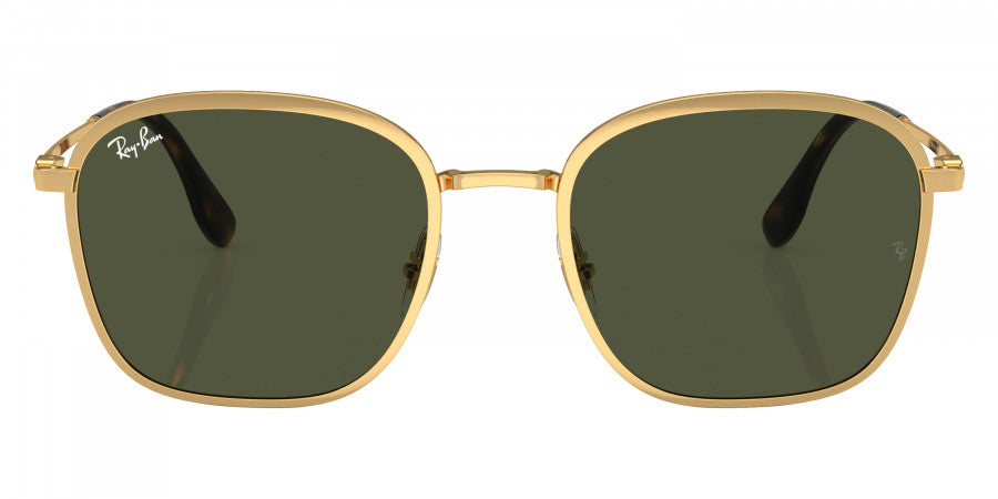 RAY-BAN SUNGLASSES - RB3720 001/31 55 - Gold