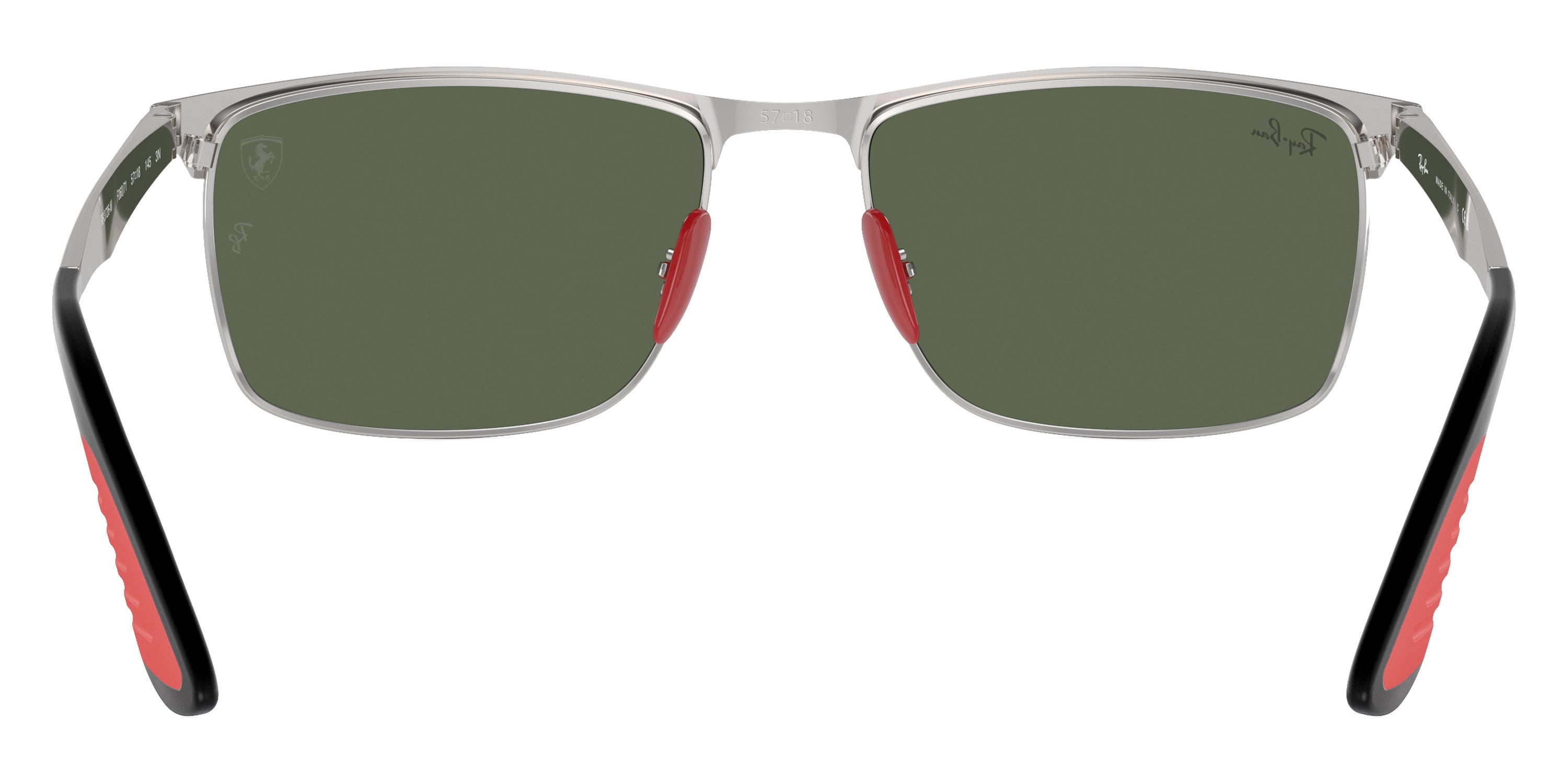 RAY-BAN SUNGLASSES - RB3726M F06071 57 - Black on Silver