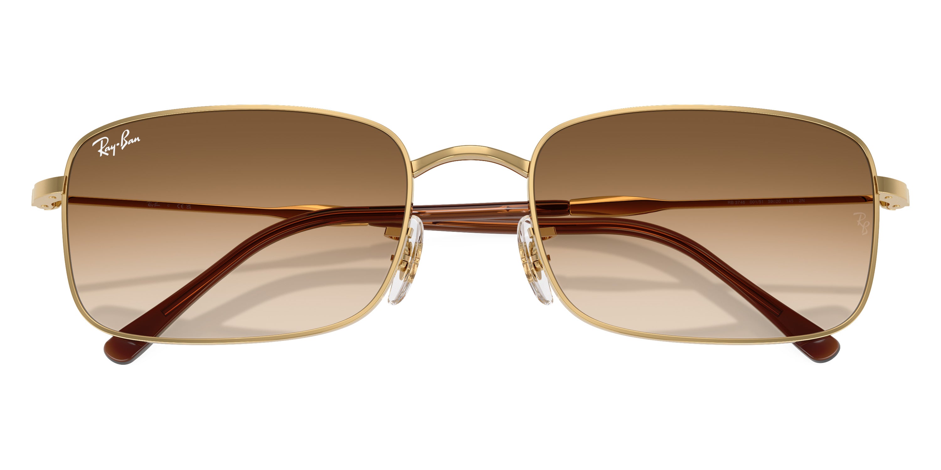 Ray-Ban レイバン　RB 3746 001/51 ゴールド サングラス RAY-BAN SUNGLASSES - RB3746 001/51 56 - Arista Gold