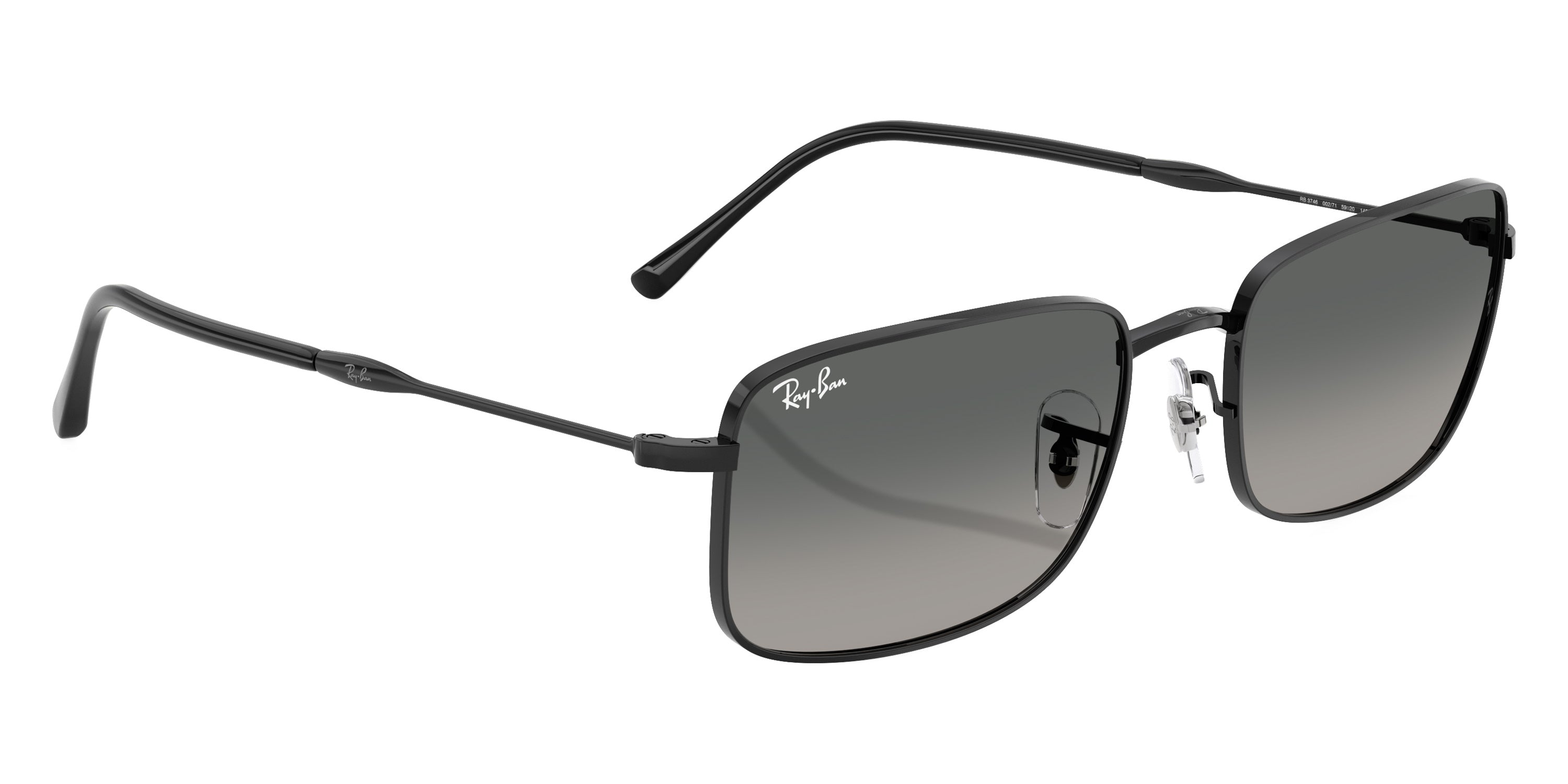 RAY-BAN SUNGLASSES - RB3746 002/71 56 - Black