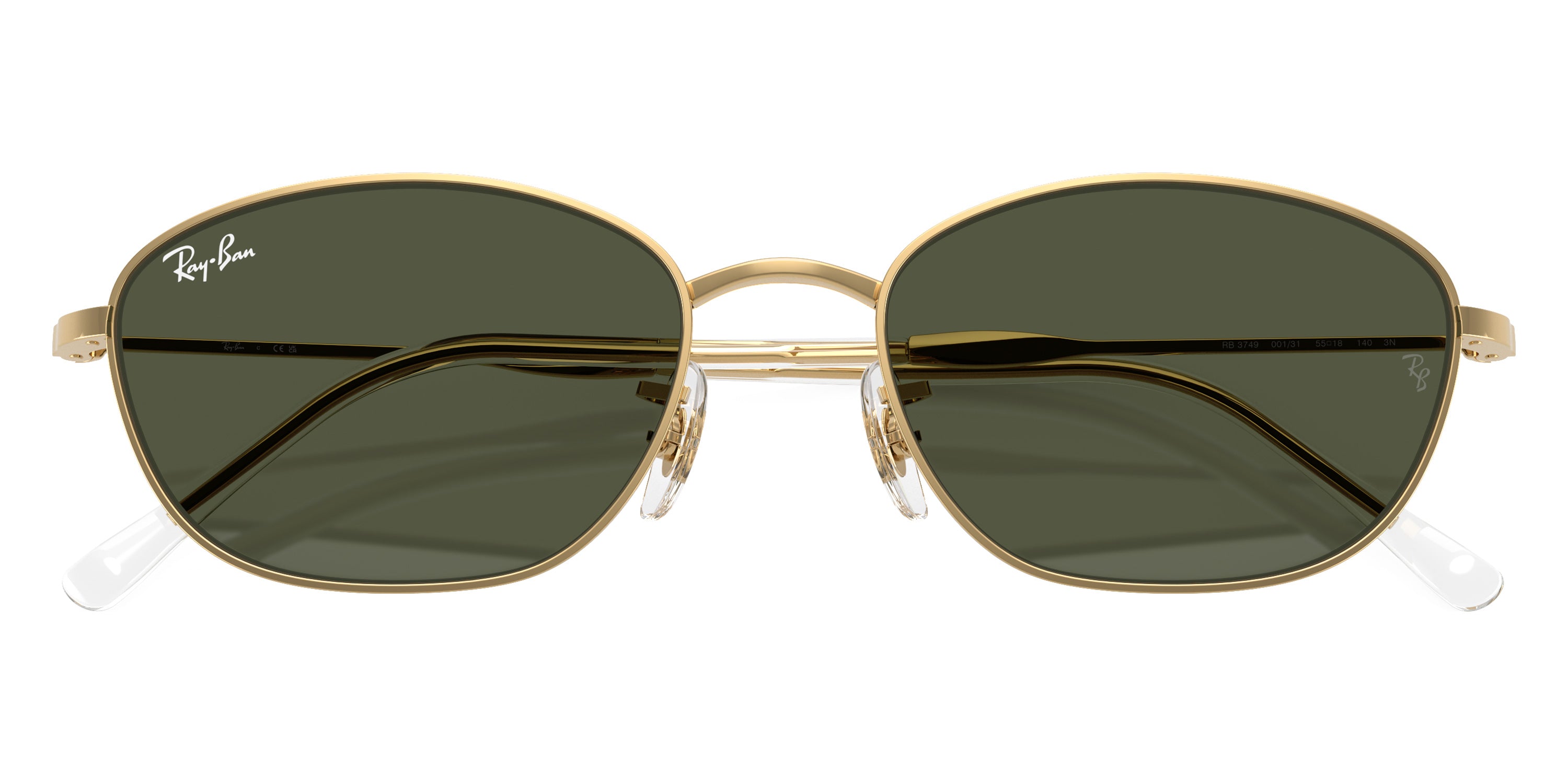 RAY-BAN SUNGLASSES - RB3749 001/31 58 - Arista Gold