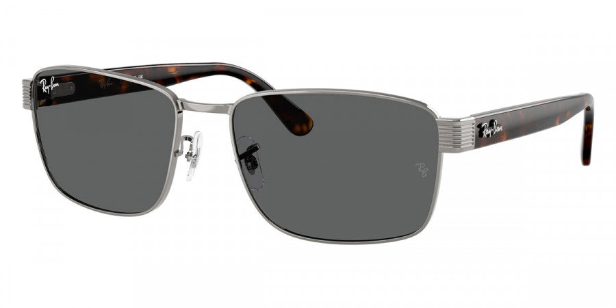 RAY-BAN SUNGLASSES RB3750 Gunmetal/Havana