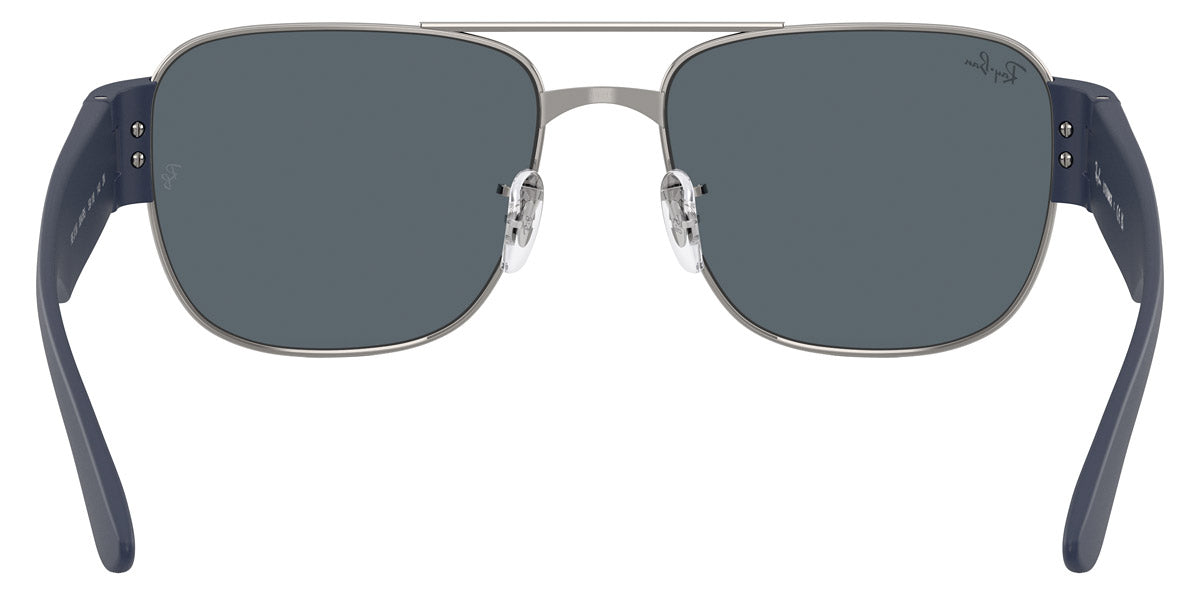 RAY-BAN SUNGLASSES - RB3756 004/R5 59 - Gunmetal/Sand Dark Blue
