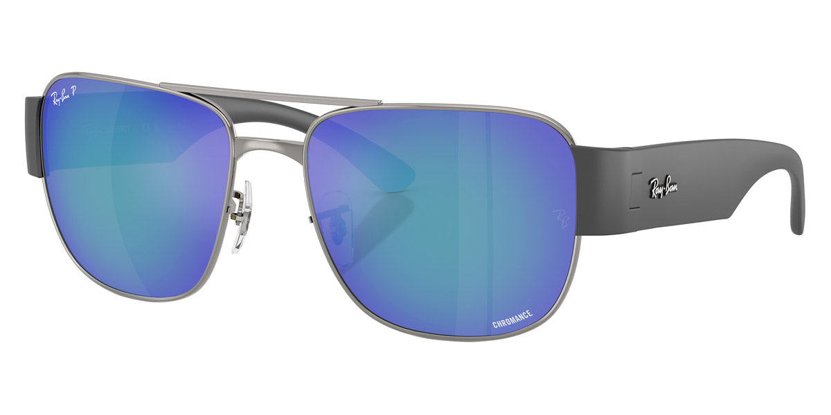 RAY-BAN SUNGLASSES - RB3756CH 004/4L 56 - Gunmetal/Sand Gray