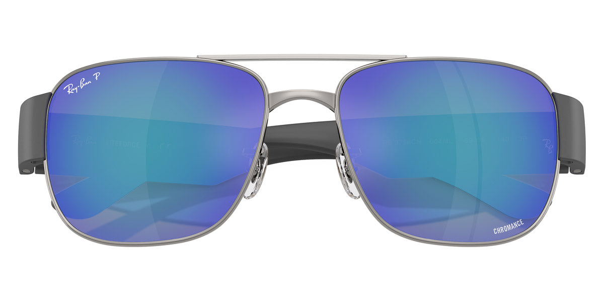 RAY-BAN SUNGLASSES - RB3756CH 004/4L 56 - Gunmetal/Sand Gray