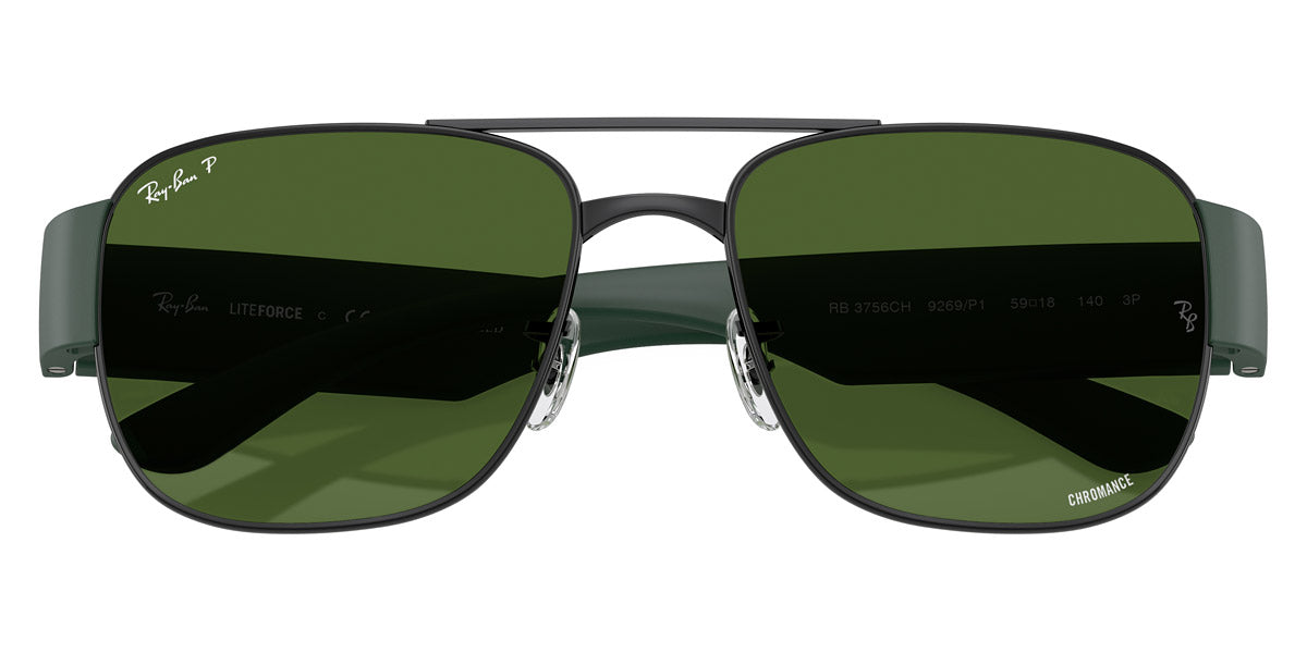 RAY-BAN SUNGLASSES - RB3756CH 9269P1 56 - Black/Sand Black