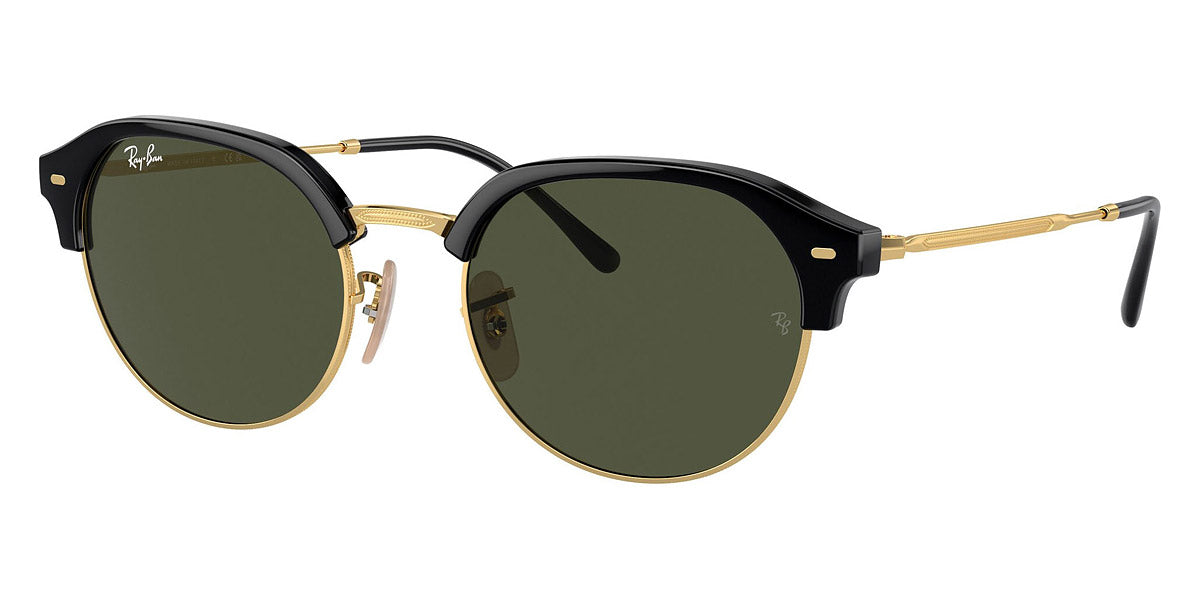 RAY-BAN SUNGLASSES - RB4429 601/31 55 - Black on Gold