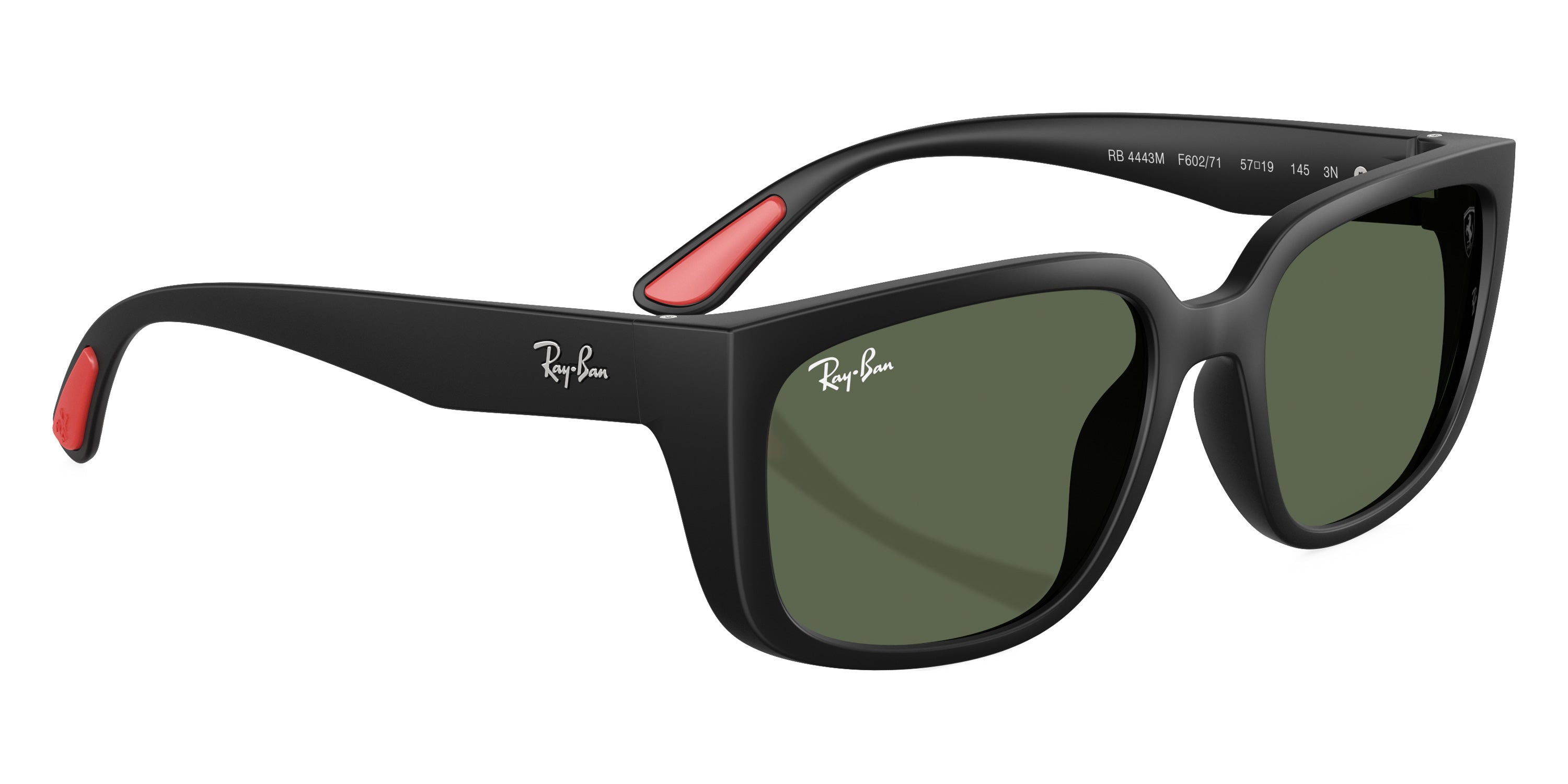 RAY-BAN SUNGLASSES - RB4443M F60271 57 - Black/Matte Black