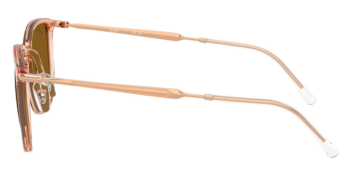 RAY-BAN SUNGLASSES - RB4451 680133 53 - Transparent Beige/Rosegold