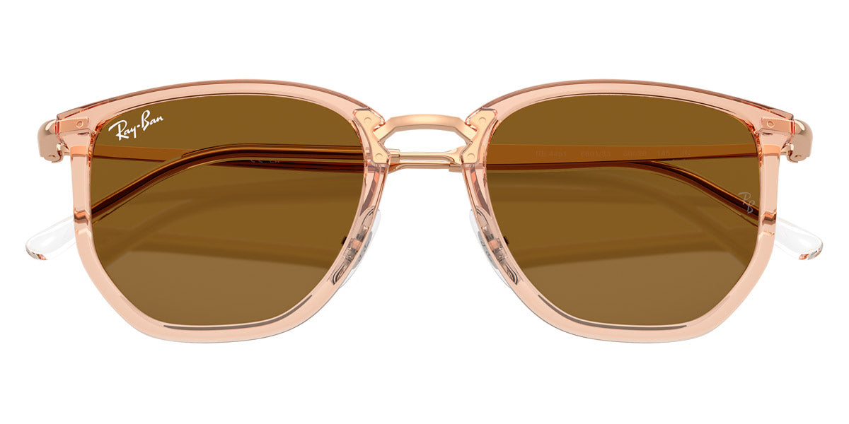 RAY-BAN SUNGLASSES - RB4451 680133 53 - Transparent Beige/Rosegold
