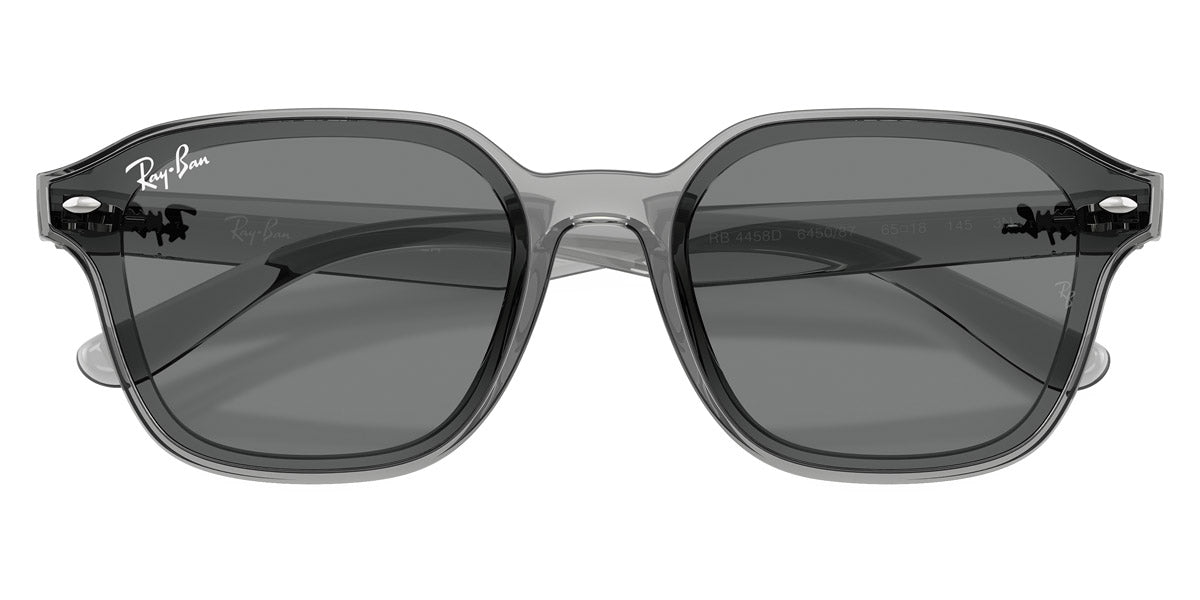 RAY-BAN SUNGLASSES - RB4458D 645087 65 - Transparent Gray