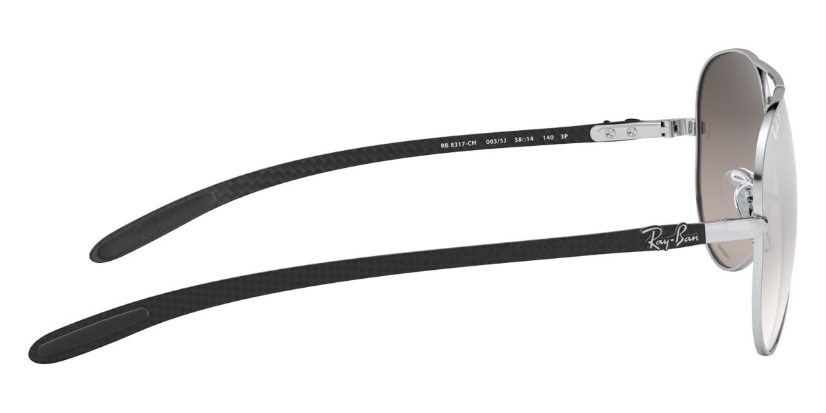 RAY-BAN SUNGLASSES - RB8317CH 003/5J 58 - Silver RAY-BAN SUNGLASSES - RB8317CH 003/5J 58 - Silver