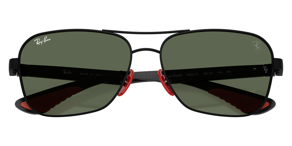 RAY-BAN SUNGLASSES - RB8336M F00271 58 - Matte Black/Dark Carbon