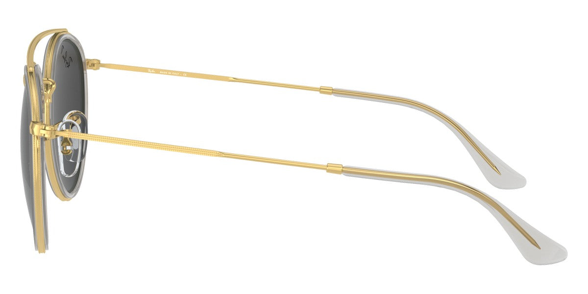 RAY-BAN SUNGLASSES ROUND DOUBLE BRIDGE - RB3647N 921048 51 - Legend Gold